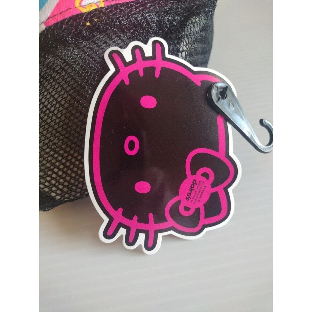 Hello Kitty by Sanrio Baseball Cap Hat unisex One Size Black Adjustable Snapback